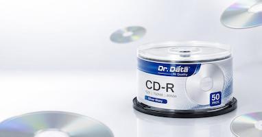 بهترین CD خام برای ضبط موسیقی، اسناد و فایل‌های مهم؛ بررسی مزایا، معایب و راهنمای خرید دکتر دیتا CD-R پک 50 عددی